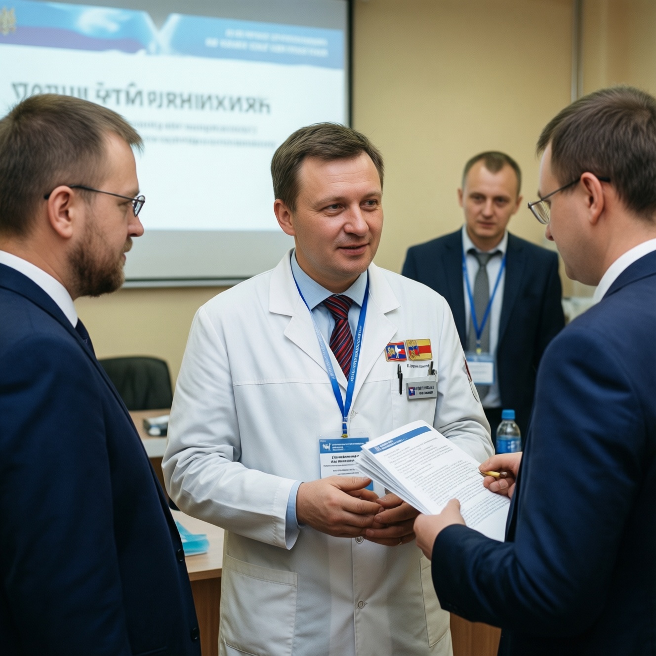 И.. о.. замглавврача псковской поликлиники представил регион на форуме «Сенеж»